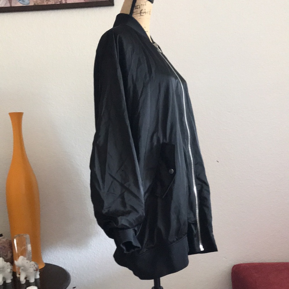 Pull& Bear Oversized Bomber Jacket - image 3